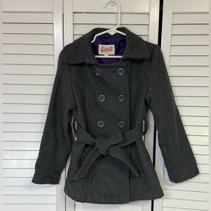 Gray Chillipop Pea Coat size 6